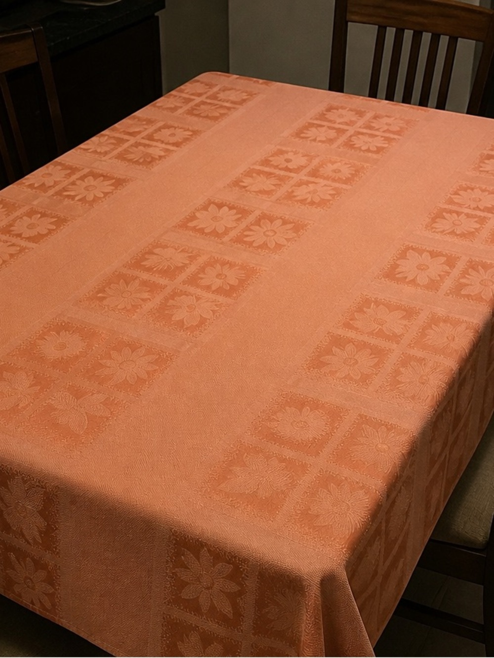 Damask Dusty Pink Dining Linen Set